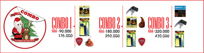 Nhận ưu đãi giảm giá từ Swallow Việt Nam khi bạn mua các gói combo phụ kiện cho đàn guitar